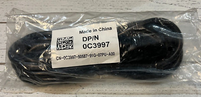 Volex 6FT 250V 10A C13 TO C14 EXTENSION POWER CORD CABLE BLACK T736H