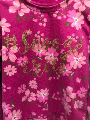2 Kids Sleep On It Outfit Flower Pink top & Pant Girls Fashion Clothing Size S - Picture 2 of 9