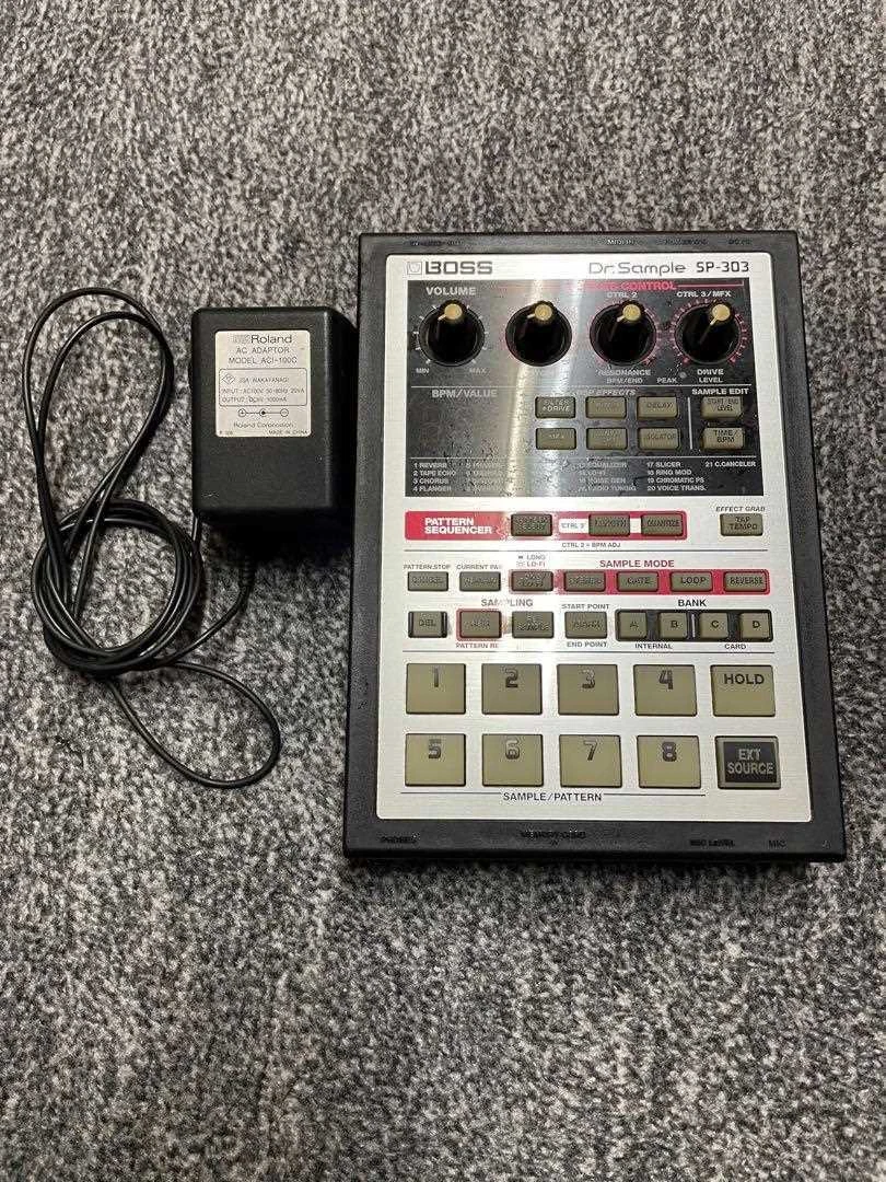 BOSS Dr.Sample SP-303 Sampler Roland Drum machine Used