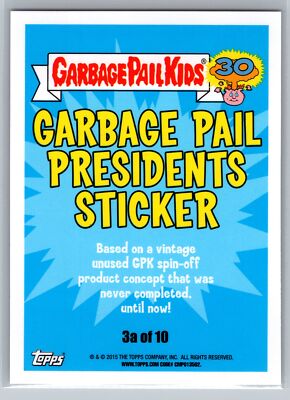 DetLAX 30th Anniversary DVD 超レア 2015 Topps Garbage Pail Kids 30th Anniversary Series #3a Richard