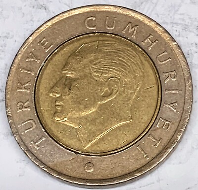 # C3205    TURKEY   COIN,      50  KURUS   2011