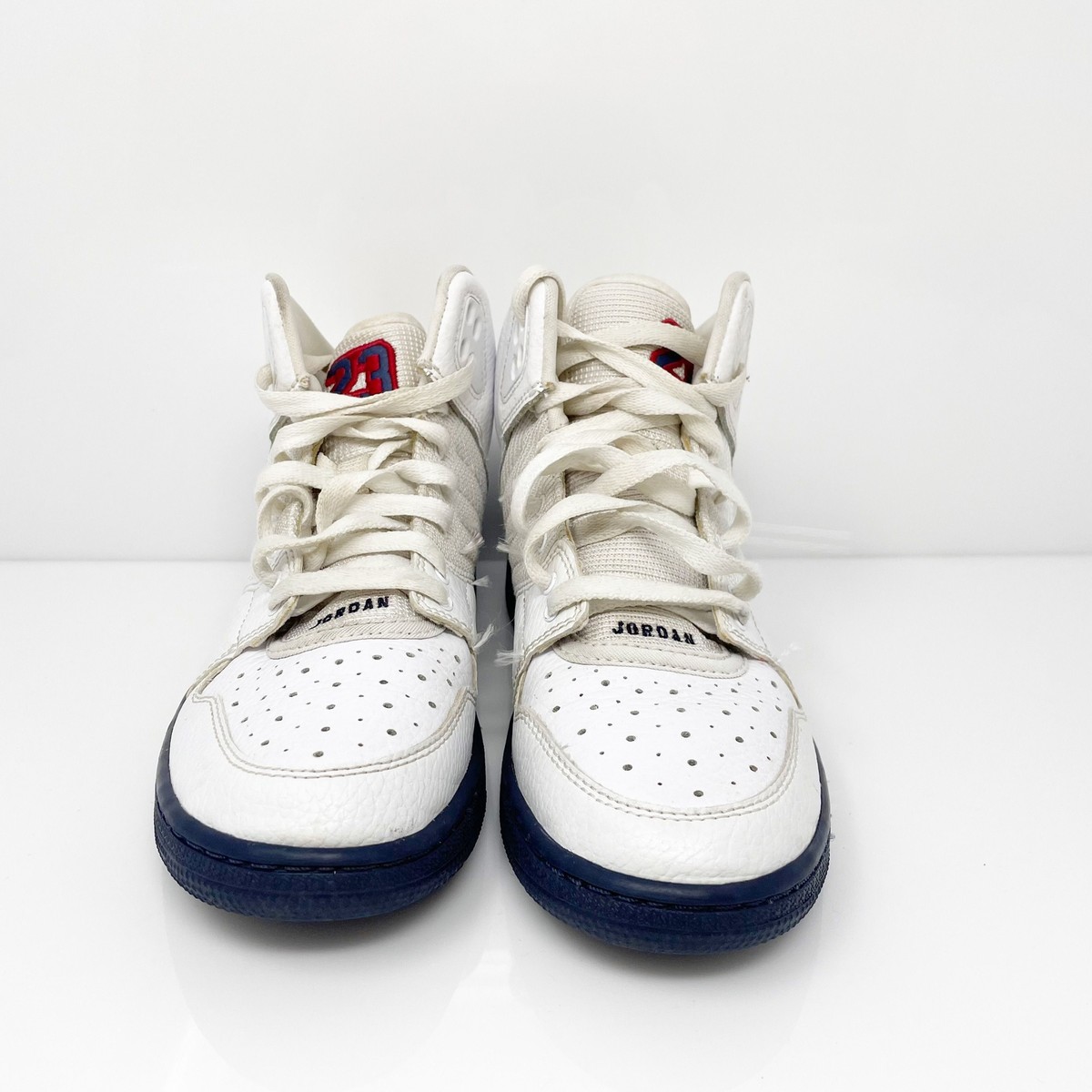 Nike Boys Air Jordan 1 Flight 4 828237 White Basketball