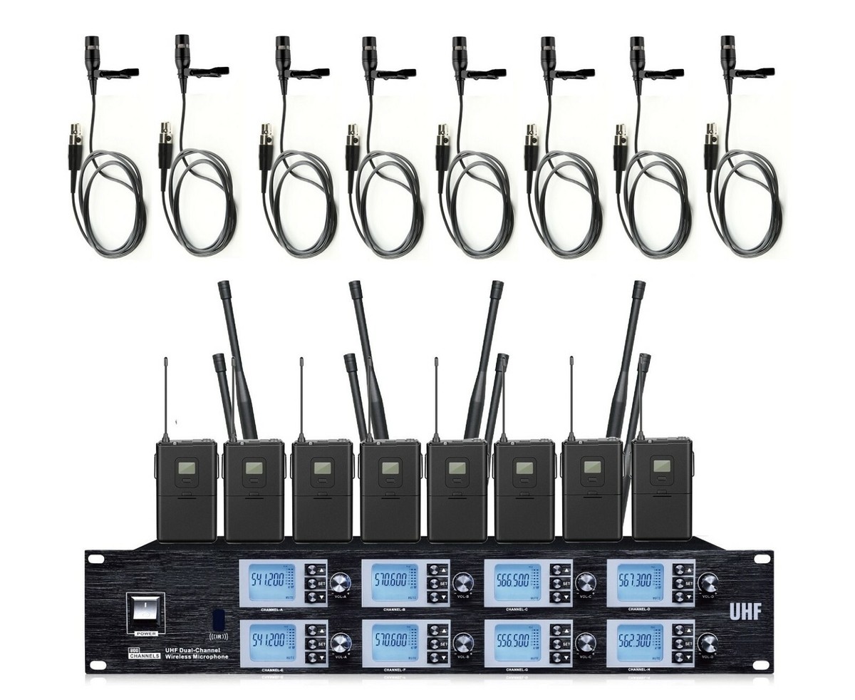 Wireless Microphone System UHF Channels for Sennheiser Wireless