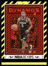 2023-24 Hoops - Now Playing Holo #1 De'Aaron Fox Dynamos