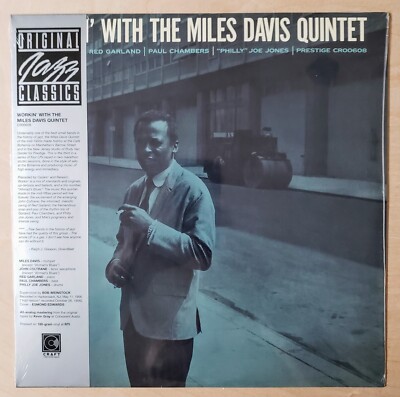 Workin' With The Miles Davis Quartet Craft OJC Sealed 180g Audiophile Vinyl AAA 