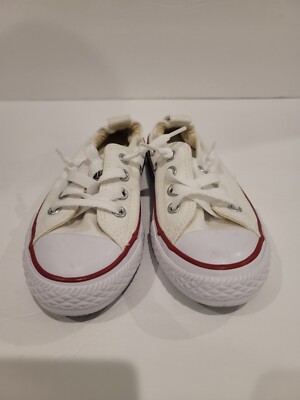Converse Low Top slip on - All White, Kid s Size 11.5