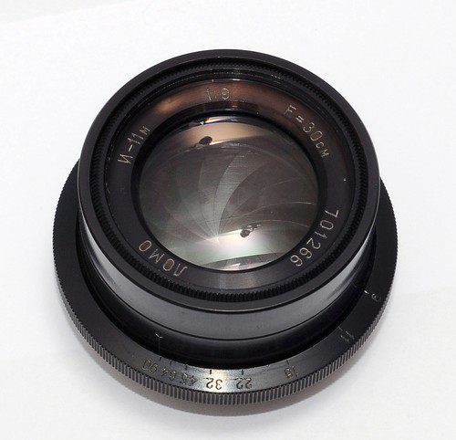 LOMO INDUSTAR-11M 300mm f/9 OBJEKTIV I-11m 1:9 30cm GROSSFORMAT USSR FKD FKP - Bild 5 von 19