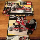 LEGO Technic 8842 Go Cart Red Racecar #6 with Box and Instructions