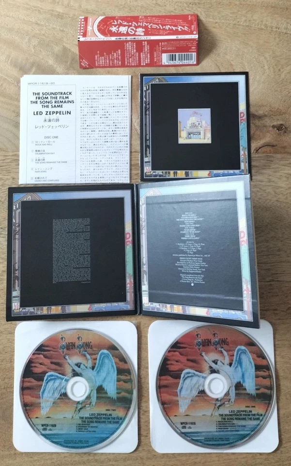 Led Zeppelin - The song remains the same Japan Mini LP 2 CD - Photo 3/3