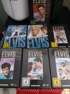 7× Elvis Presley Dvd