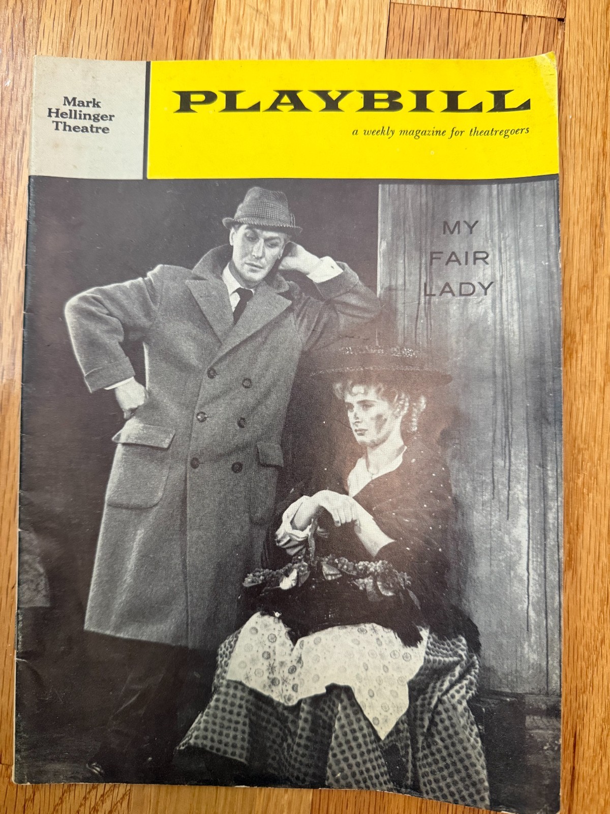 Playbill ~ "My Fair Lady"  March 30, 1959 ~ Mark Hellinger Theatre