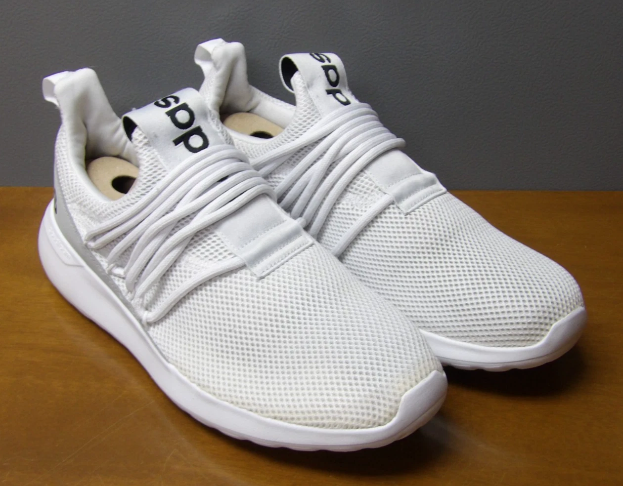 Adidas - Lite Racer Adapt 7.0 - Cloudfoam Running Shoes - White - Size 13