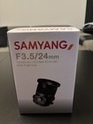 Samyang T-S 24mm 1:3,5 ED AS UMC Weitwinkelobjektiv für Nikon F- Schwarz / NEU✅