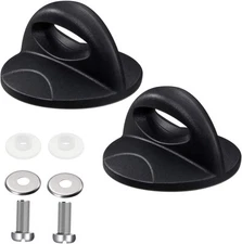 2 Pack 2.5 Inch Black Pot Lid Replacement Knobs Compatible With Crock Pot