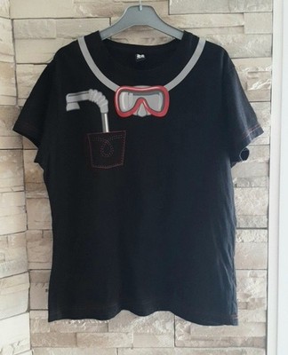 Shirt schwarz gemustert Gr. 40 Roly