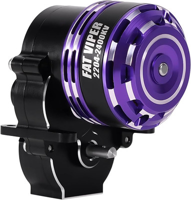 INJORA Fat Viper 2204 2400KV Brushless Outrunner Motor & Transmission for TRX4M