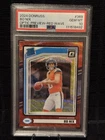 2024 Donruss Bo Nix Optic Preview-Red Wave #369 Rookie RC PSA 10 GEM MT