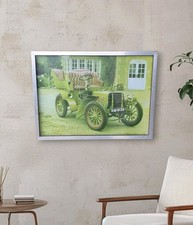 VECCHIO QUADRO VINTAGE NOVA RICO FLORENCE ITALY  QUADRO 3D 1903 SUNBEAN BASSORIL