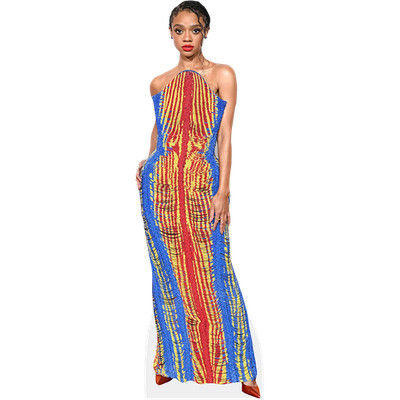 Tiffany Boone (Colourful Dress) Life Size Cutout