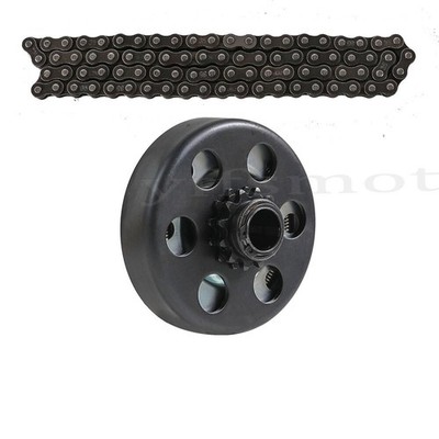 # 35 Centrifugal Clutch 12T 20mm & Chain for Mini bike Go kart ATV Trike Quad