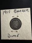1911 Barber Dime - Silver Coin
