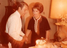 MEXICAN MOVIE STAR LIBERTAD LAMARQUE CANDID SNAPSHOT 1960s ORIG PHOTO MA8