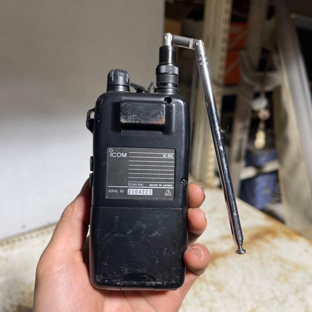 Icom IC-R3 junk item, radio, handheld receiver, not tested | eBay