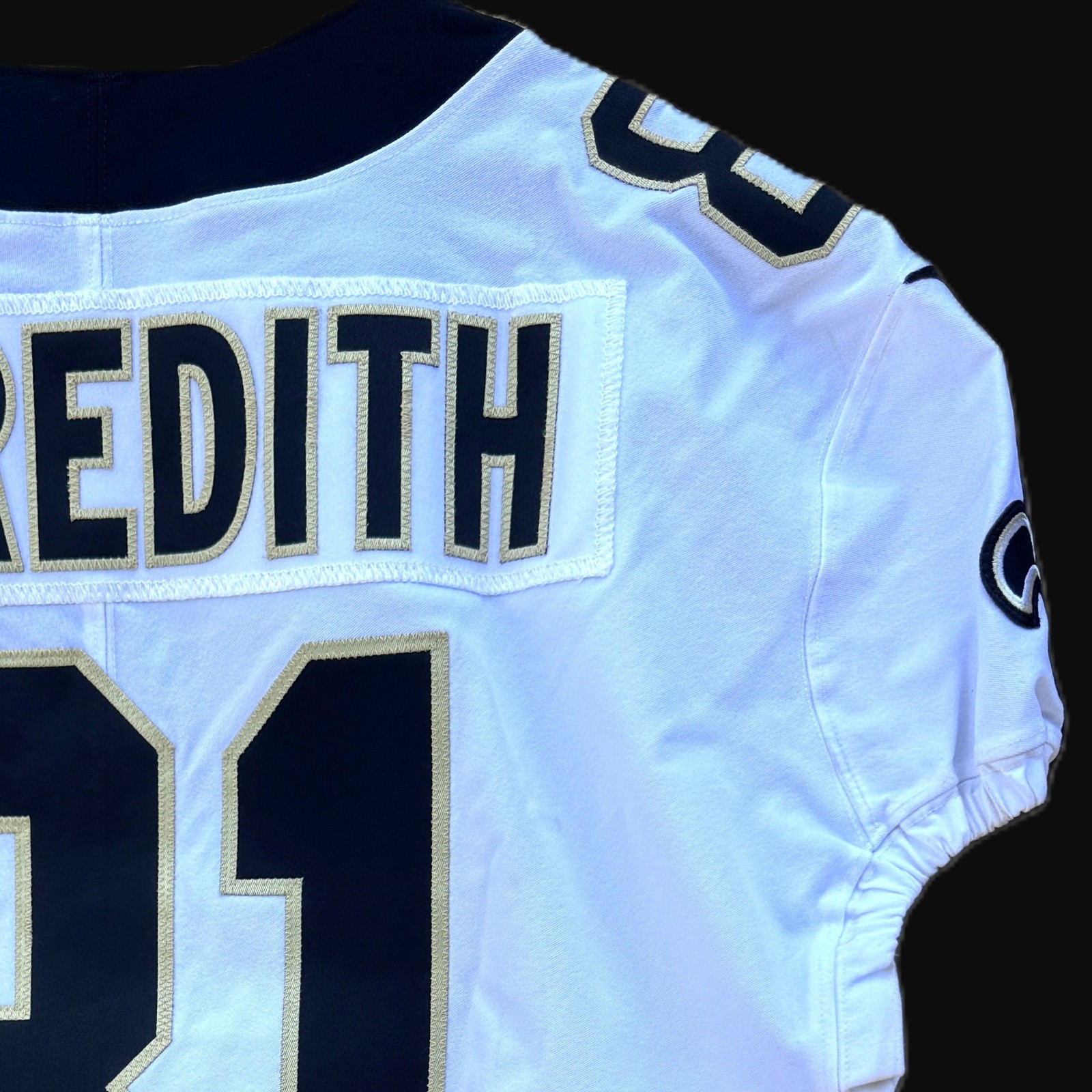 Cameron Meredith GAME WORN💪10/21/18 PHOTO MATCHED📸 New Orleans Saints ⚜️Jersey view 17