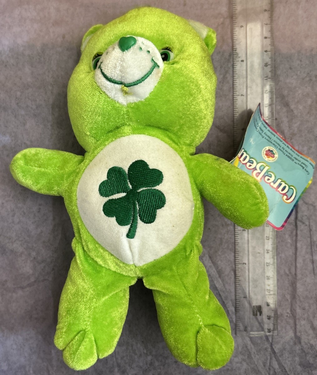 Care Bears Good Luck Bear Shamrock 2004 Nanco 9” | eBay