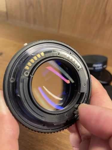 *Rare : Near Mint ++ w/ Hood* Mamiya Sekor E 50mm F/1.4 Lens for ZE ZM ZE-2 /JPN - Picture 9 of 12