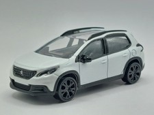 Norev Miniature Car 3 Inches Scale  1/60 Peugeot 2008 Mk1.2 White. New With Box