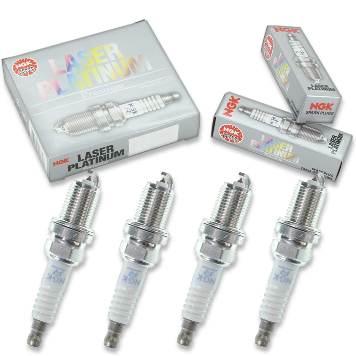 4pcs 11-12 Ski-Doo Summit X E-TEC 800R 146 NGK Laser Platinum Spark Plugs ep