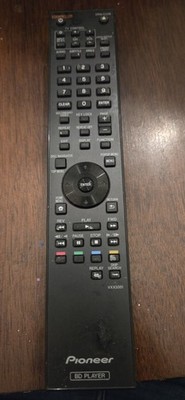Pioneer Remote Control VXX3351 for BDP120 BDP121 BDP31FD BDP330 Blu Ray Player