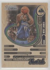 2006-07 Topps Trademark Moves Trademark Swish Wood 48/75 Mike James #TSW-6 0af
