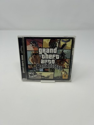 Grand Theft Auto: San Andreas (PC, 2005) Jewel Case Edition - Vintage GTA Retro