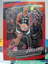 2025 Panini Prizm WNBA #57 Jewell Loyd Red Pandora Prizms #145/199