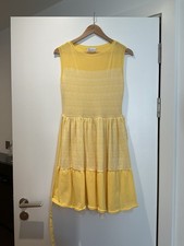 Red Valentino Yellow Summer Dress Size S