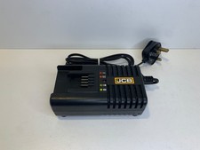 JCB 20v Li-Ion 2A Fast Drill Power Tool Battery Charger JCB-FCH20LI3 Genuine GWO