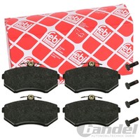 Febi Bremsbelagsatz Vorne FüR Audi 80 (B3 B4) FüR Audi 90 (B3) Coupe (89 8B)