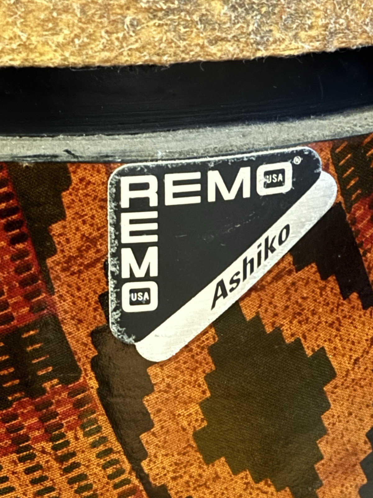 Bill Walton Personally Owned Remo Ashiko Drum from Personal Drum Set Up