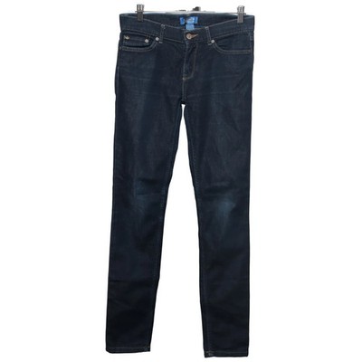Adidas, Jeans, Größe: 32, Blau, Polyester, Einfarbig, Denim, Jungen #OjD