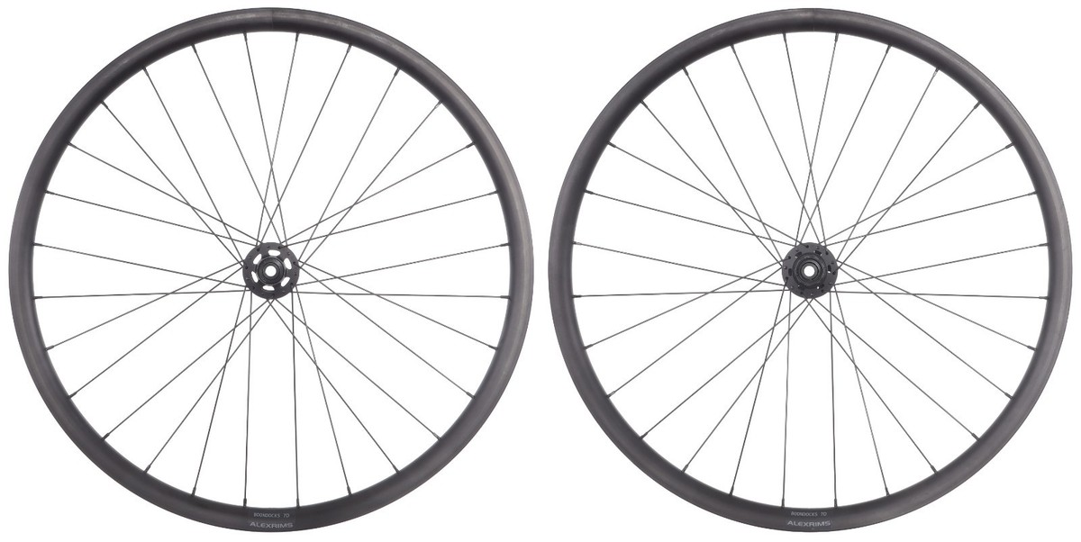 Alexrims Boondocks 7D Alloy TL Disc Wheelset 700c Shimano 11 Sp
