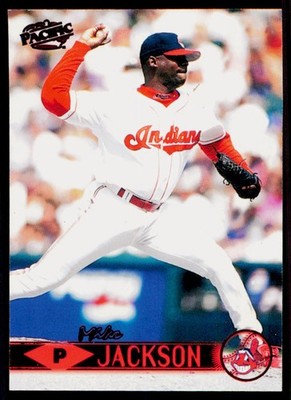 1999 Pacific Red #129 Mike Jackson Cleveland Indians Baseball Card