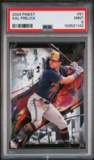 2024 TOPPS FINEST #51 SAL FRELICK PSA 9