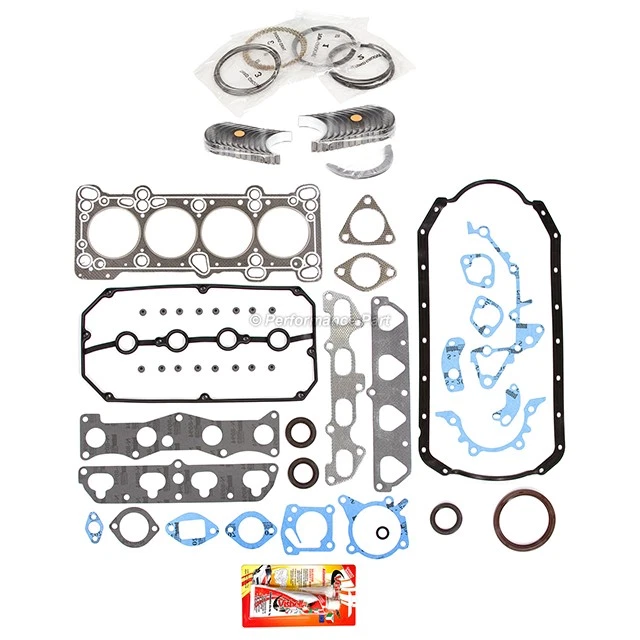 Juego completo de juntas rodamientos anillos aptos para Kia Rio 2001-2002 1,5 L Foto 2 de 4