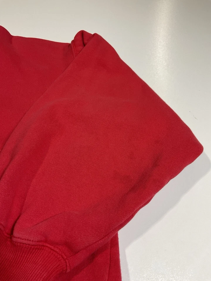Sudadera roja vintage Gap Blank para mujer talla M cuadrada años 90 Foto 4 de 4