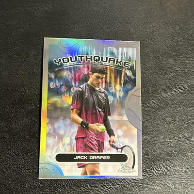 #ad 2025 Topps Chrome Tennis Jack Draper Youthquake #YQE 5 $2.49
