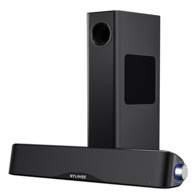 Computer Speakers with Subwoofer, 2.1 PC Speakers System with Bluetooth 5.4 &...
