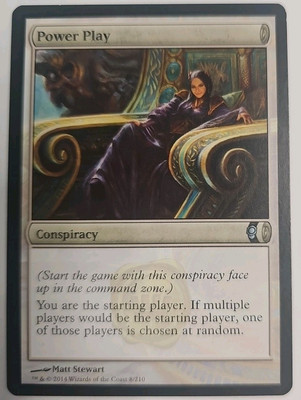 MTG Magic The Gathering Card Power Play Conspiracy 