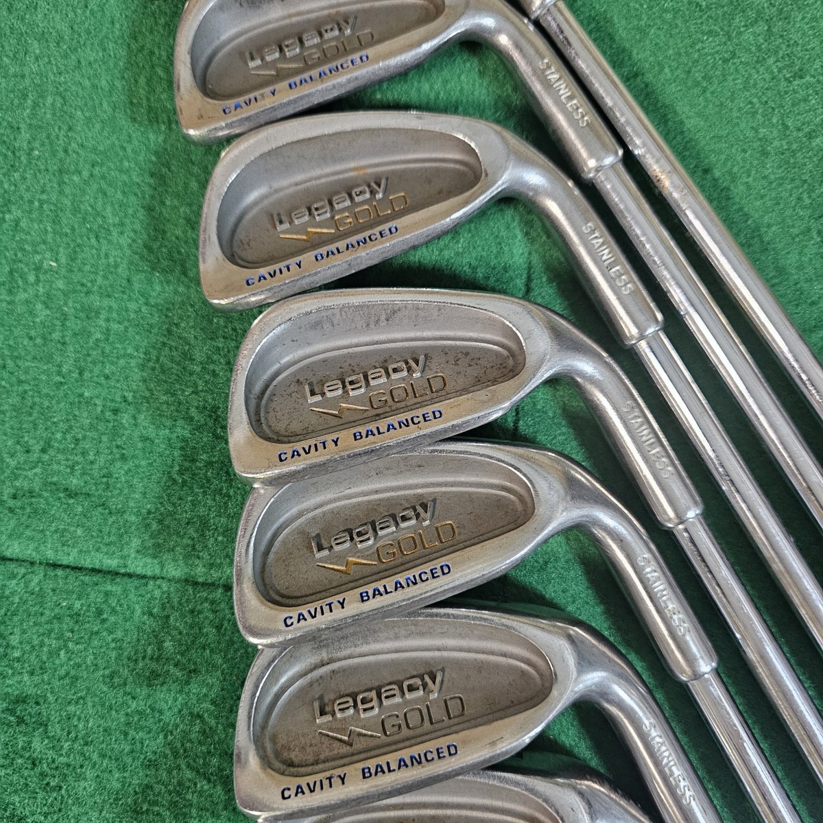 Spalding Legacy Gold Iron Set / 3-PW / Ladies Flex Steel Shafts